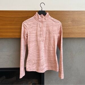 Nike Victory Dri-Fit Pink Long Sleeve Women's Athletic Top M Fits Like a S